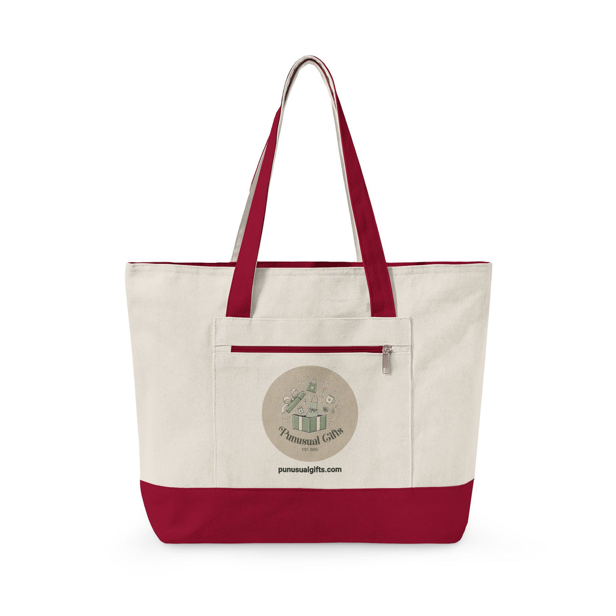 Canvas Tote Bag — "I don't have a yarn problem"