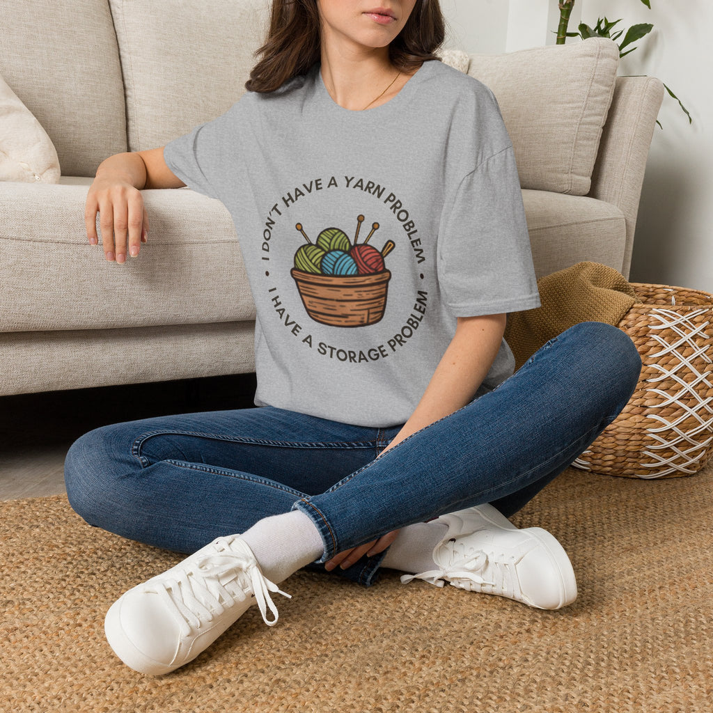 Unisex Softstyle T-Shirt - "I don't have a yarn problem"