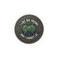 Kiss-Cut Vinyl Decal — “I Like Big Skeins and I Cannot Lie” Knitting Sticker