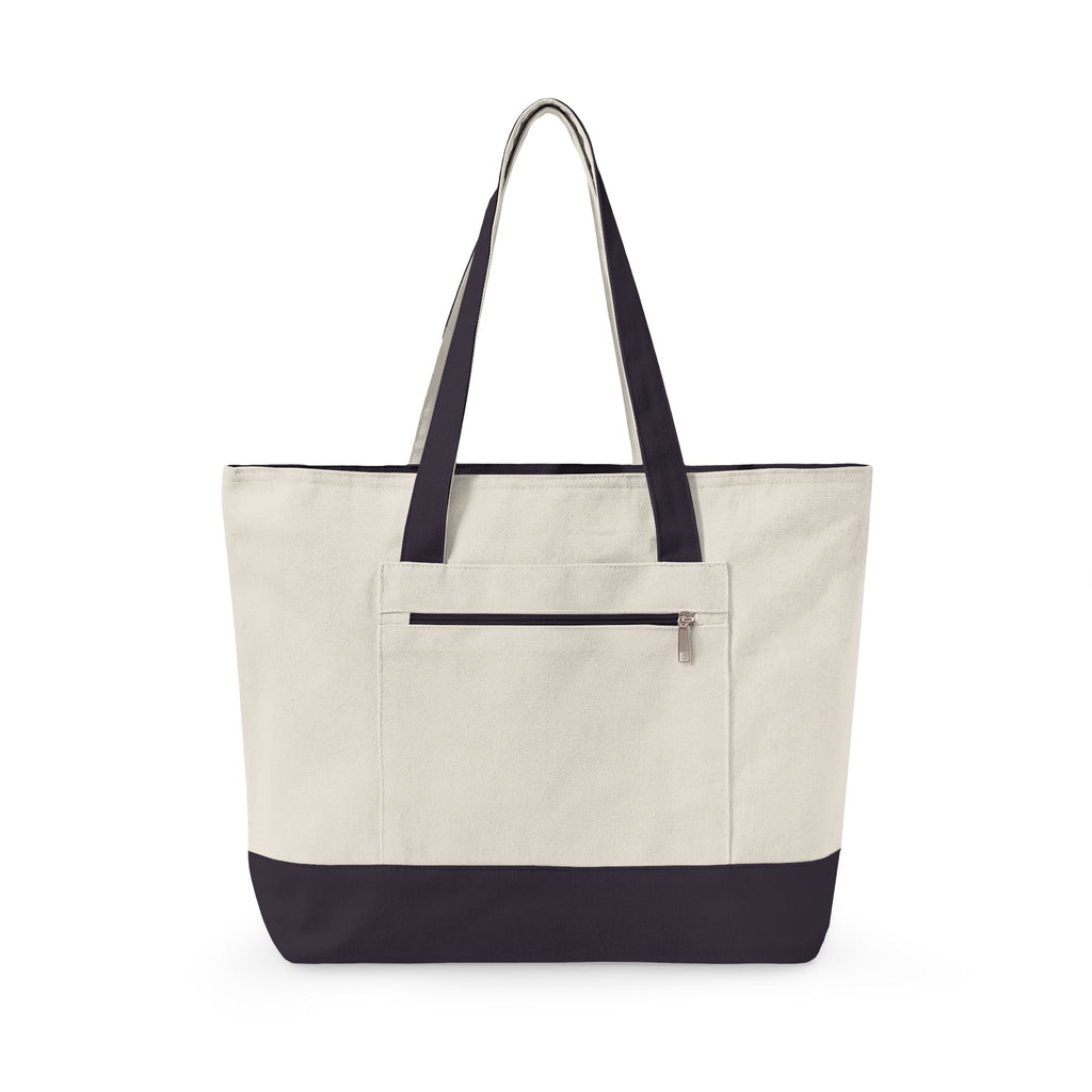 Canvas Tote Bag — "I don't have a yarn problem"