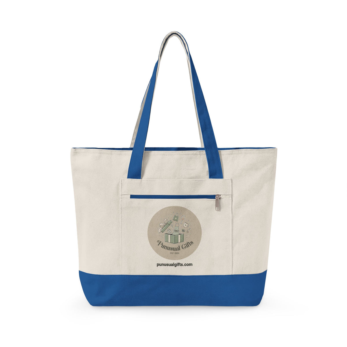 Canvas Tote Bag — "I don't have a yarn problem"