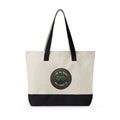 Zippered Canvas Tote - 'I like big skeins and I cannot lie'