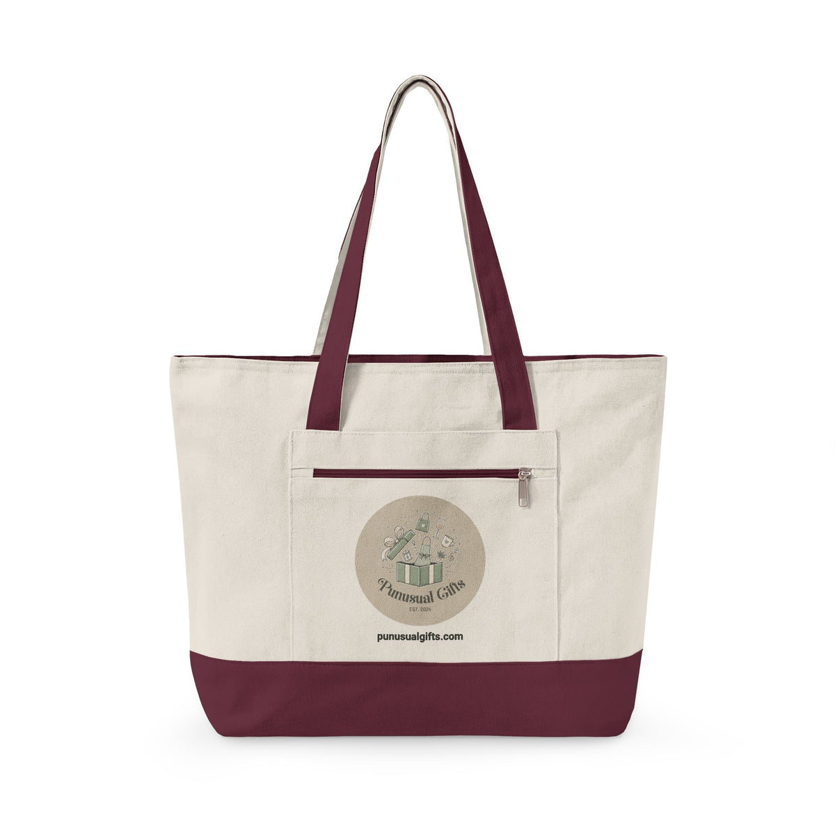 Canvas Tote Bag — "I don't have a yarn problem"